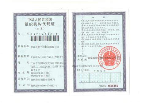 组织机构代码